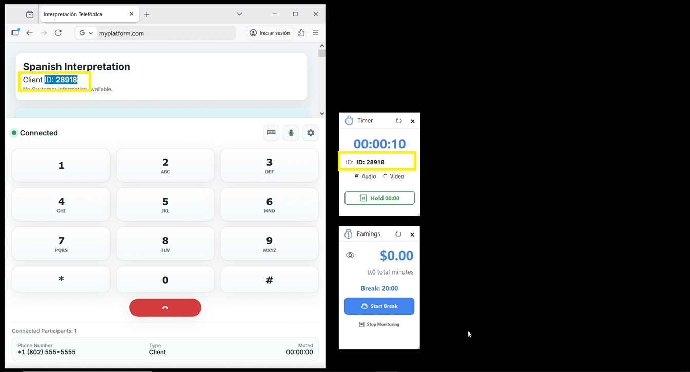 Floating Timer Widget